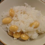 お豆ふっくら大豆ご飯